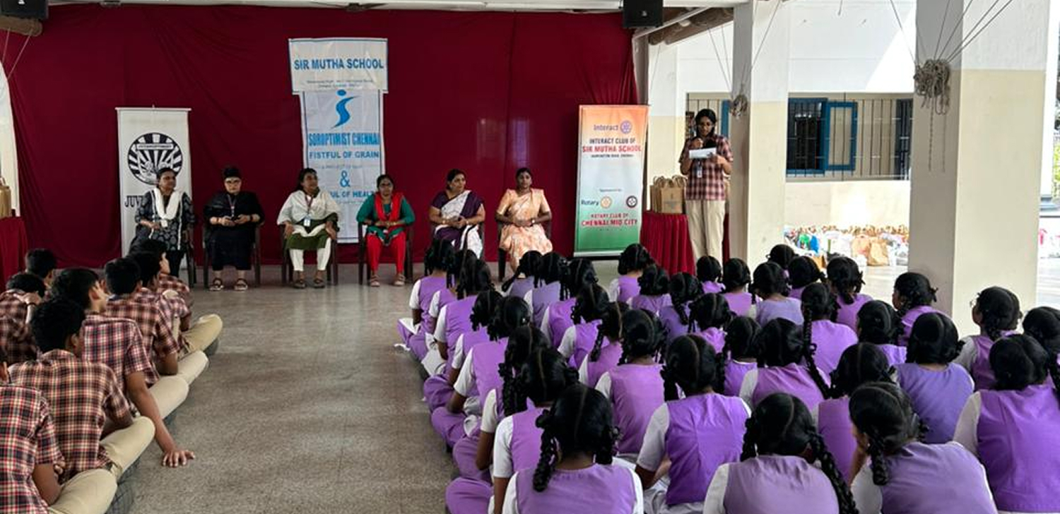 Fistful of Grains – Interact & Juvenoptimist Club